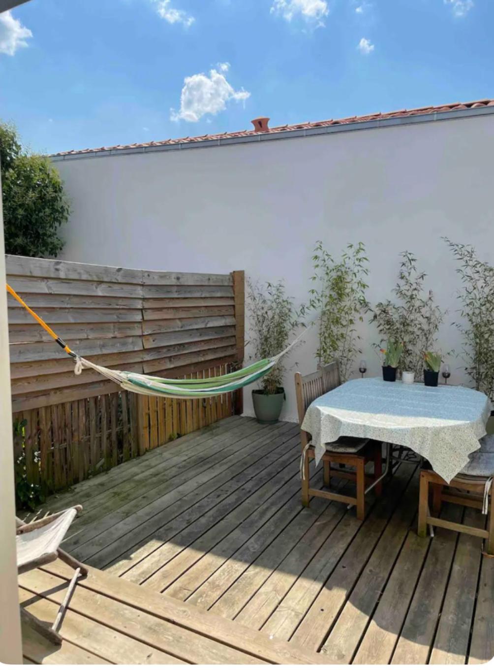 Charmante Maison De Ville Avec Terasse Intime La Rochelle  Dış mekan fotoğraf